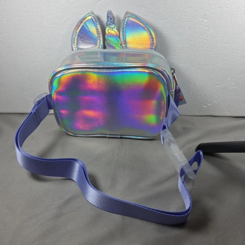 Unicorn Kids Glitter Fanny Pack With Single Pocket‎ Cat & Jack